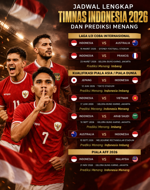 jadwal timnas indonesia 2026